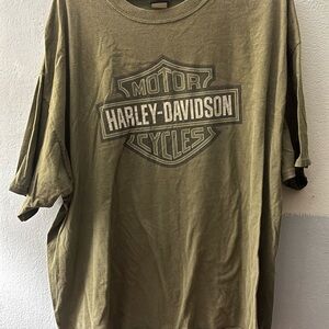 Harley-Davidson Olive Men's Tee